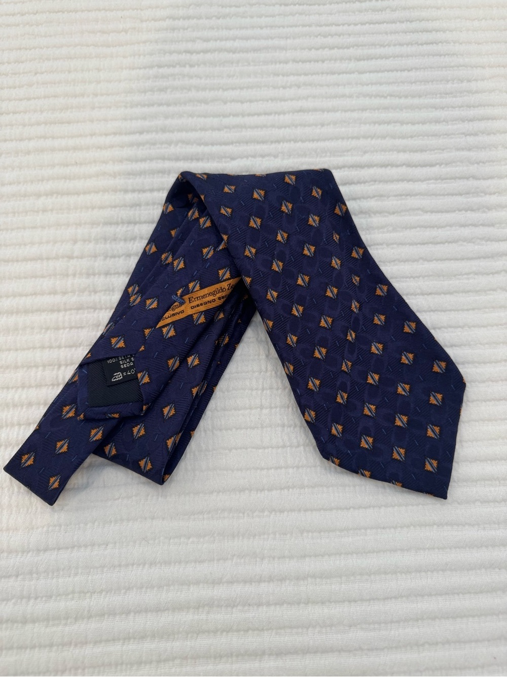 Silk tie from Ermenegildo Zegna